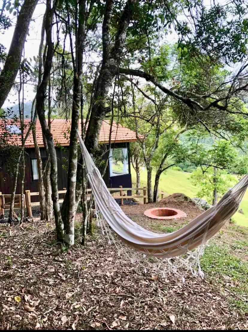 Cabana Sassafras Com Hidromassagem Алфреду-Вагнер Экстерьер фото
