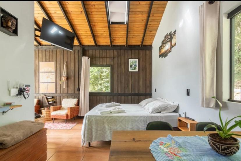 Cabana Sassafras Com Hidromassagem Алфреду-Вагнер Экстерьер фото